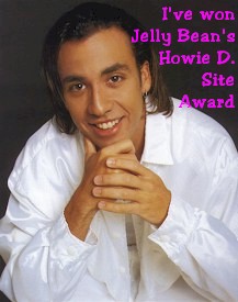 Jelly Bean's Howie D. Site Award