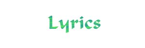 Lyrics