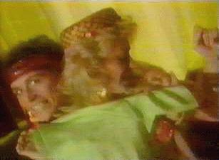 Hee hee! She's not wearing anything under this...