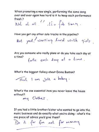 Entrevista com Baby Spice