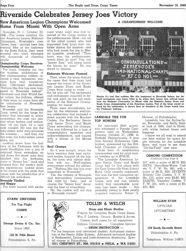 The Times Vol 1 No 1 Pg 4 - November 1948