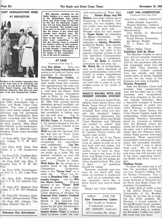 The Times Vol 1 No 1 Pg 6 - November 1948