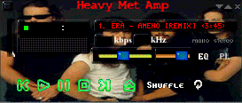 HEAVY MET WINAMP SKIN - AUTHOR UNKNOWN