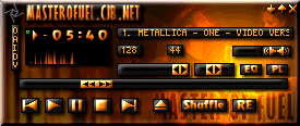 MASTER OF FUEL WINAMP SKIN - MADE BY THE KIRK OF MASTER OF FUEL