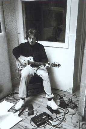 Steve recording with the Gary Husband Group