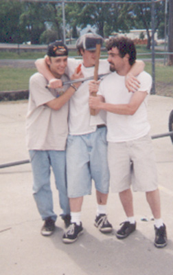 From left to right: Travis, Anthony, and Erik