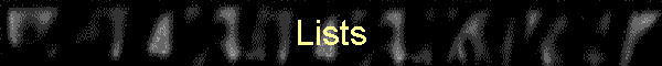 Lists