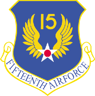 15th Air Force Shield