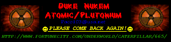 Duke Nukem Atomic/Plutonium Banner