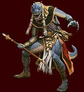 This is the Iksar, a lizard race in Everquest