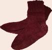 Hand Knit Wool Socks