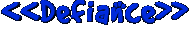 ««Ðefiance»»