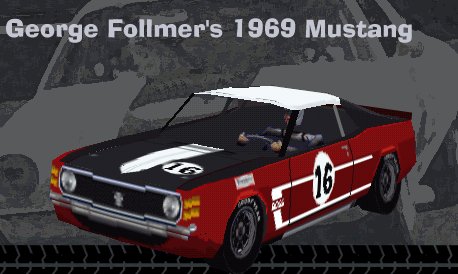 George Follmer's 1969 Mustang