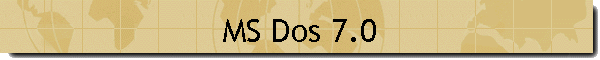 MS Dos 7.0