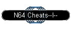 N64 Cheats--I--