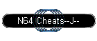 N64 Cheats--J--