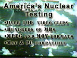 Nuclear Testing Videos on CD-ROM