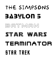 font samples