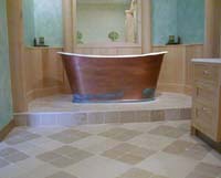 a marble bath