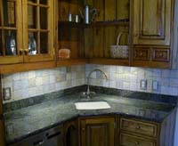 a backsplash