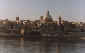 View of Valletta