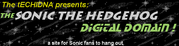 Welcome to the Sonic Digital Domain!