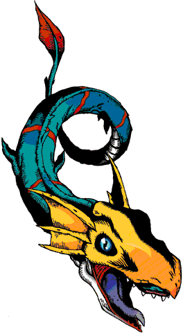 Seadramon Illustration