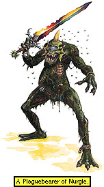 A Plaguebearer of Nurgle