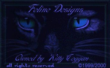 ) 1999/2000 feline designs logo by Kitty aka Shawn Coggan