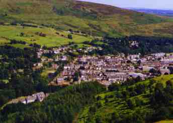 Langholm viewed from Meikleholm hill