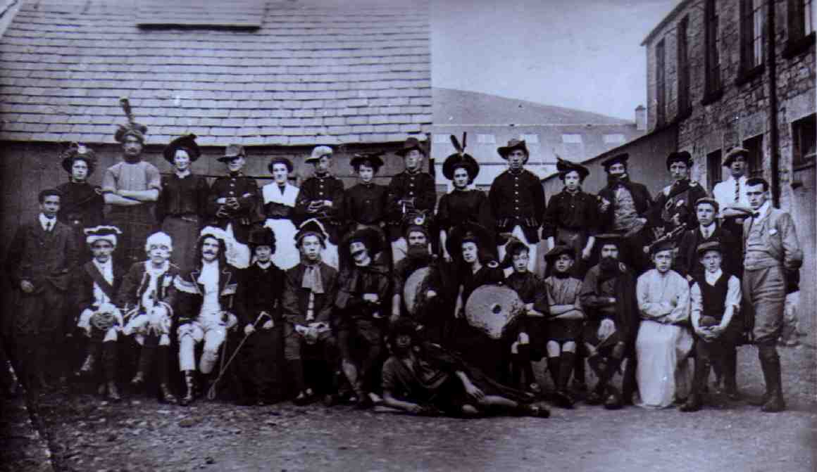 LAODS members all dressed up for Rob Roy theme in 1935