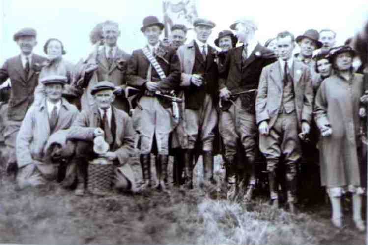 Cornet Robert Borthwick at Whita Well in 1936