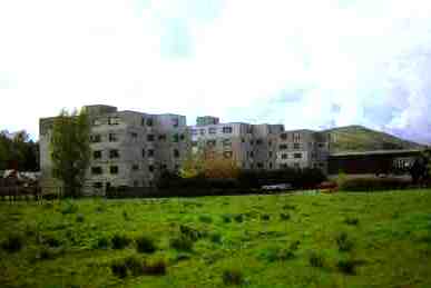 Looking northwest towards the Townfoot Flats