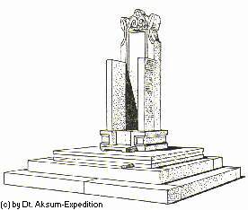   Rekonstruktionsversuch der dt. Aksum-Expedition  