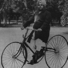  Kapurthala on bicycle