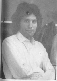 Frederick Balsara, in his art student days at the Ealing School of Art. (Photo: Daily Mail)