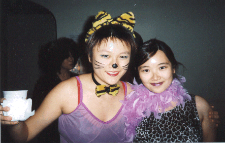 Me and Lik at my 21st b-day/Halloween party