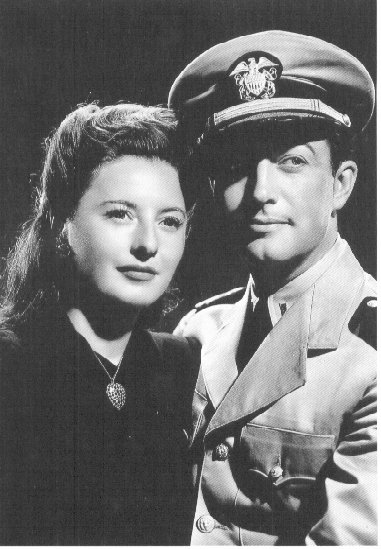 Robert Taylor and Barbara Stanwyck, his first wife (early 1940s)