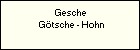 Gesche  Gtsche - Hohn