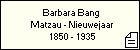 Barbara Bang  Matzau - Nieuwejaar