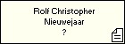 Rolf Christopher Nieuwejaar