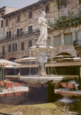 Image of fountain in Verona