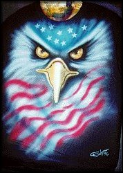 Patriotic Eagle shirt