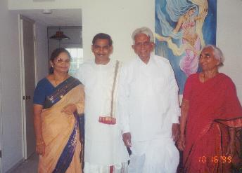  With Rao's Parents 