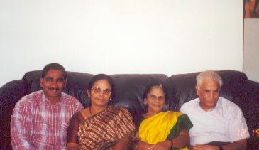 With Usha's Parents