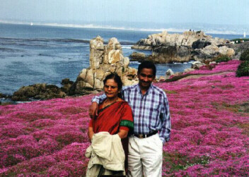 Usha and Rao in CA