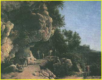 G.Chernetsov. The view in Subiaco. 1841