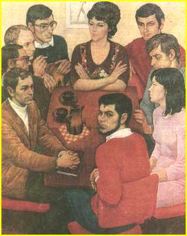 Y.RAKSHA. Contemporaries. 1971