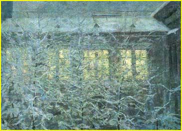 N.ROMADIN. Winter mood. 1957