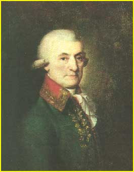 Unknown painter. The portrait of G.Bakhmetev. The 18th century